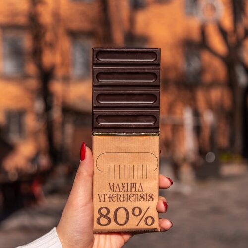 barretta 100g fondente 80% scartata