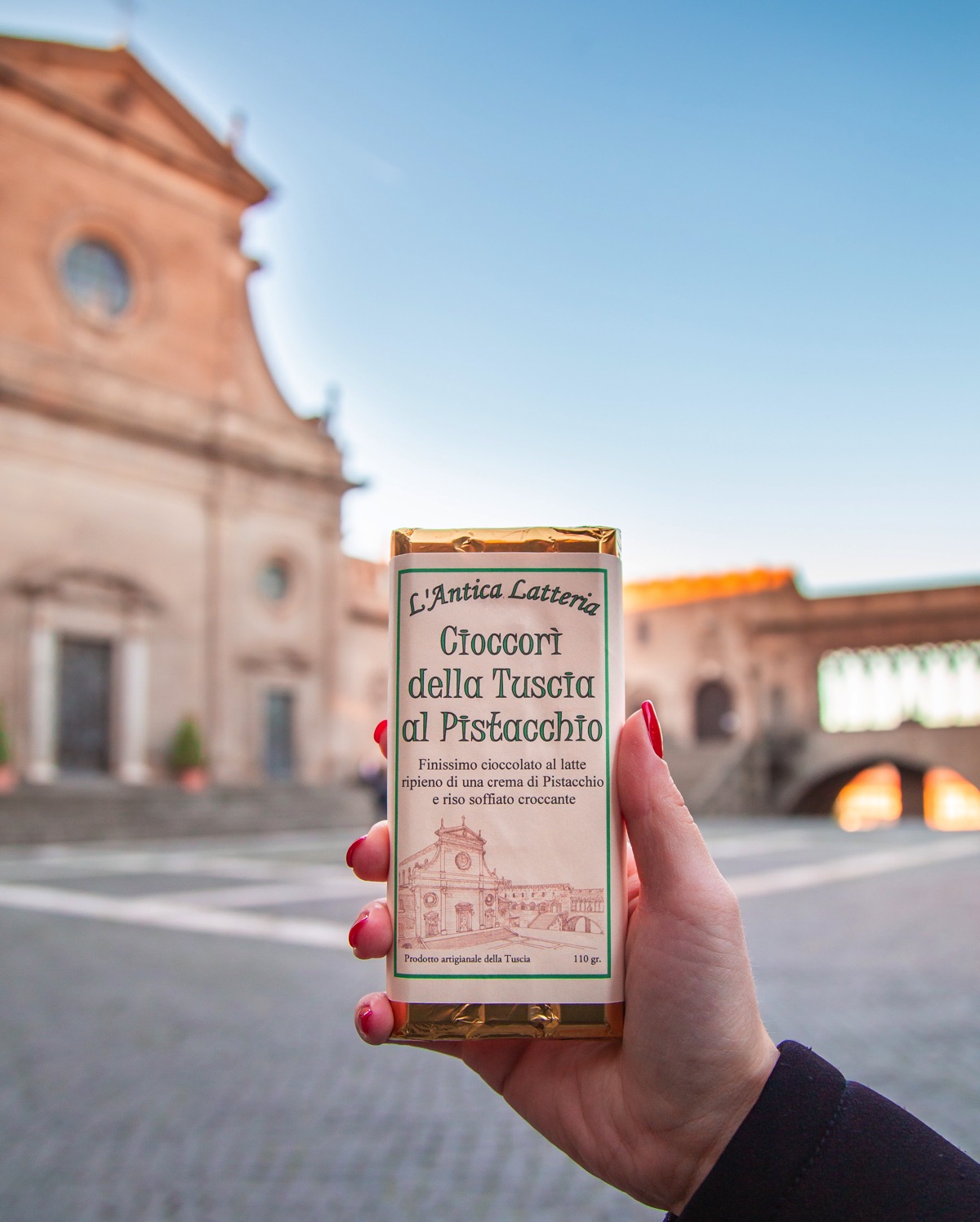 lanticalatteria_cioccori- della-tusica-al-pistacchio-07 Cioccorì della tuscia al pistacchio 120g incartato