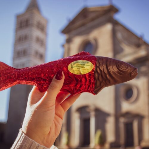 Cioccolato Viterbo Antica Latteria Pesce di Sant'Andrea 160g Latte
